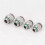 304 Stainless Steel PC Pneumatic Quick Connector G Thread Thread Pipe Water Gas Connector M5 1/4" BSP 3