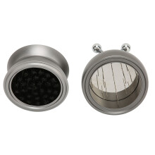Kaffeepulververteiler 58 mm mit 22 Nadeln grau