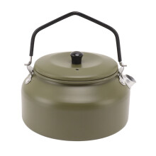 Campingkessel Alu 0,9 l Teekessel Grün