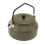 Teekessel Camping 0,9 l Alu Tragbar Grün 17