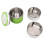 Edelstahl Thermo-Lunchbox stapelbar 3-lagig 12