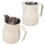 Latte-Krug 350 ml Edelstahl 304 mattweiß 1