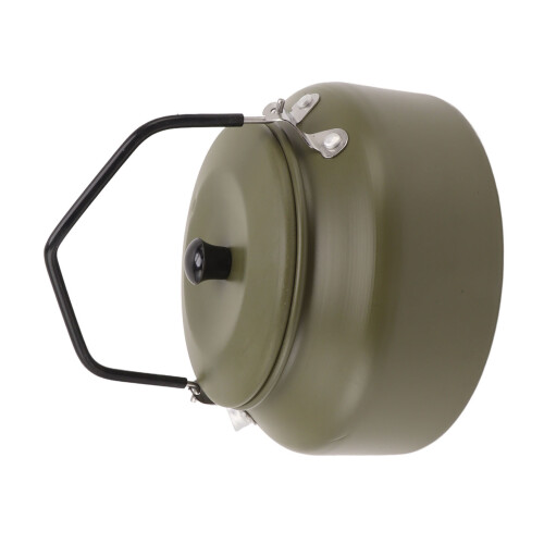 Mehrzweck Campingkessel 0,9 l Teekessel Grün 1