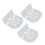 Schwebendes Acrylregal Wandhalter transparent 13