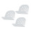 Schwebendes Acrylregal Wandhalter transparent 6