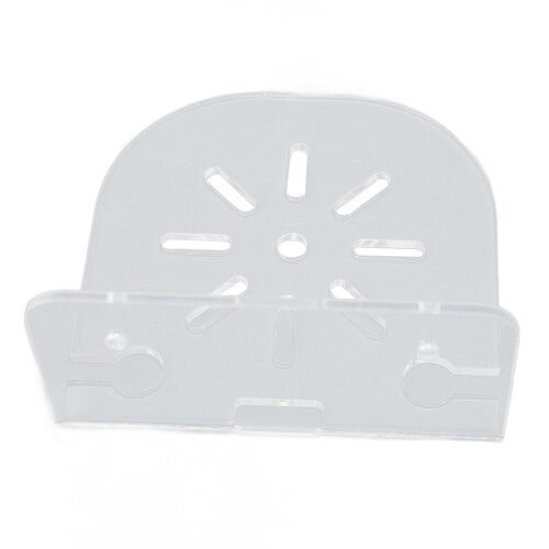 Schwebendes Acrylregal Wandhalter transparent 2
