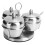 Gewürztopf Set rotierend Edelstahl 304 18