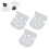 Schwebendes Acrylregal Wandhalter transparent 4