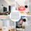 Schwebendes Acrylregal Wandhalter transparent 10