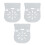 Schwebendes Acrylregal Wandhalter transparent 16