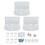 Acryl Wandhalter Babyphone Kamera transparent 17