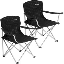 2x OUTWELL CATAMARCA FOLDING CAMPING CHAIRS OUTDOOR FISHING DECK GARDEN BEACH