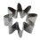 Fondant Blumen Modellierwerkzeug 4 Stile Set 12