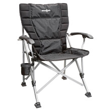 BRUNNER CHAIR RAPTOR NG FOLDING PADDED GREY CAMPING OUTDOORS CARAVAN CAMPERVAN
