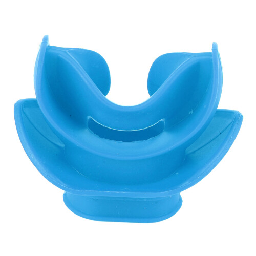 Tauchregler Mundstück Silikon Blau 2
