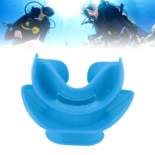 Tauchregler Mundstück Silikon Blau