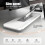 Selbstauswringender Flachwischer mit 2 Wischpads 3