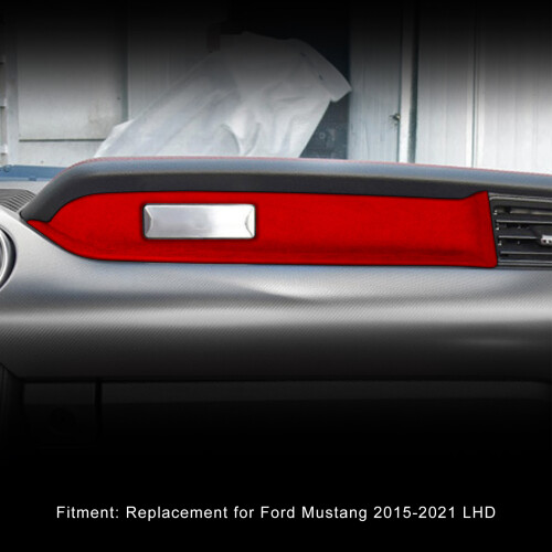 Wildleder Abdeckung Ford Mustang Instrumententafel 2