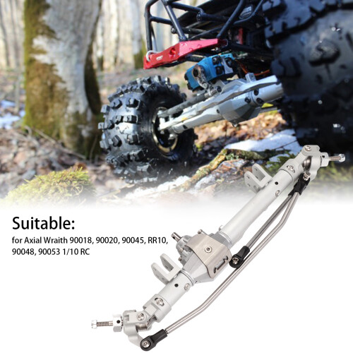RC Vorderachse 1/10 Alu Silber Diamant