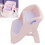 Faltbarer Kinder Tritthocker 2 Stufen Rosa Lila 7