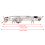 1/10 RC Alu Vorderachse Diamant Silber 7