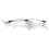 RC Vorderachse 1/10 Alu Silber Diamant 4