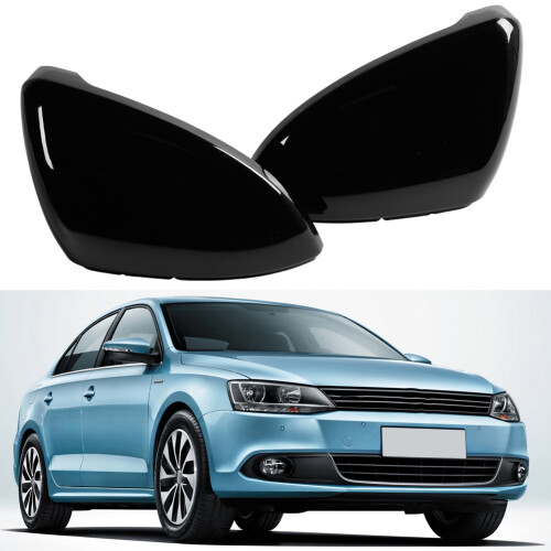 Golf MK7 Spiegelgehäuse Glänzend Schwarz 2 Stück