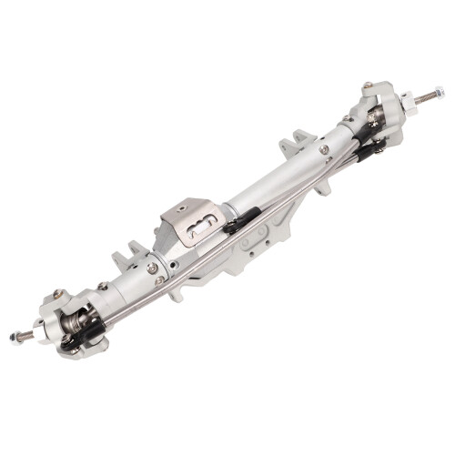 Alu Vorderachse Diamant 1/10 RC Silber 1