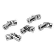 Kreuzgelenkkupplung 4mm 5 Stück Stahl Drehbar
