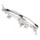 RC Vorderachse 1/10 Alu Silber Diamant 20
