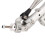 RC Vorderachse 1/10 Alu Silber Diamant 16