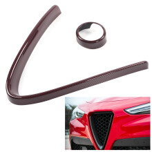 Giulia Grillrahmen Carbon Schwarz Rot Trocken