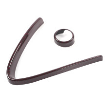 Giulia Carbon Frontgrill Rahmen Rot Schwarz
