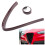 Giulia Carbon Frontgrill Rahmen Rot Schwarz 3