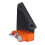 Helmschloss Yamaha YZF R6 R1M R1S Orange 8