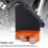Helmschloss Yamaha YZF R6 R1M R1S Orange 11