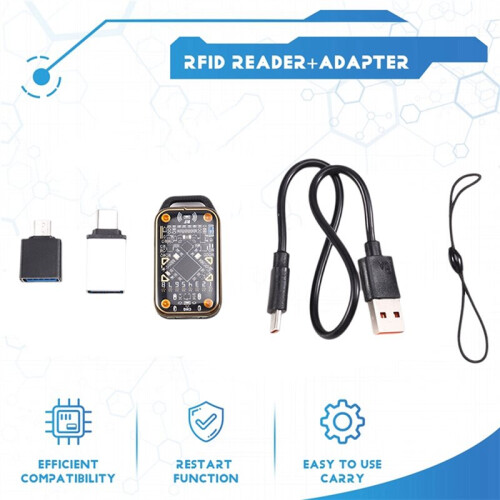 Chameleon Ultra Upgrade  Card Emulator+2XCUID Keychain RFID  Chip Reader 125K 13.56Mhz Card Decode Duplicator 2