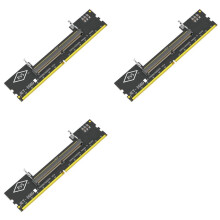 3X Mise à Niveau la Mémoire D'un Ordinateur Portable DDR5 Vers une Carte Adaptatrice SO DDR5 UDIMM pour Ordinateur Bureau - Testeur Mémoire -
