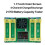 2X Testador de Capacidade de Bateria 21700 com Tela de 1,77 Polegadas, 4 Canais de Carga e Descarga, Testador de Bateria Integrado e Resistência 3