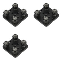 3X V-Slot Gantry Plate Set 2020 Aluminum Profiles, Special Slide Plate with Pulley for 3D Printer Parts
