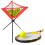 Dreieckige Ballnetztasche tragbar Baseball 5