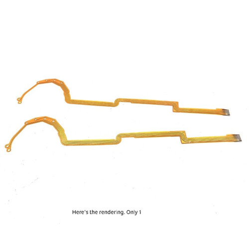 For  75-300 mm Lens Aperture Shutter Diaphragm Anti-Shake Flex Cable 2