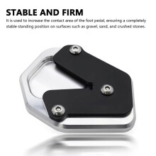 Motorcycle Parking Kickstand Extender Foot Side Stand Pad Support Plate for F 450 GS F450GS F 450GS 2026