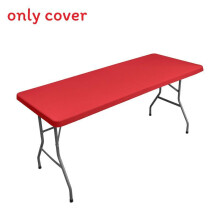 (Red)Premium waschbar klappbar Picknick Tischdecke Schutz kompatibel mit Outdoor Terrasse Rechteck Tischen