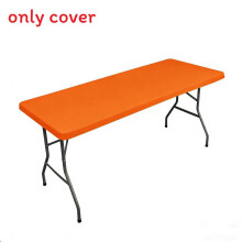 (Orange Red)Premium waschbar klappbar Picknick Tischdecke Schutz kompatibel mit Outdoor Terrasse Rechteck Tischen