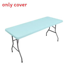(Light Blue)Premium waschbar klappbar Picknick Tischdecke Schutz kompatibel mit Outdoor Terrasse Rechteck Tischen