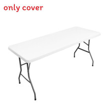 (White)Premium waschbar klappbar Picknick Tischdecke Schutz kompatibel mit Outdoor Terrasse Rechteck Tischen