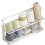 (Black)Minimalist Cup Storage Shelf With Drip Tray For Kitchen And Dining Room Use 2