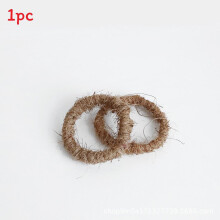 (Single Gasket)Coconut Bowls Natural For Serving Dishes Salad Oatmeal Yogurt Reusable Bowl Kitchen Tableware