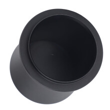 Kaffeedosierbecher Schwarz Aluminium 51-54 mm